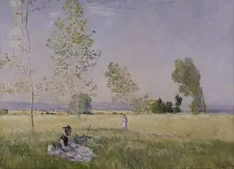 Wiese in Bezons (Sommer) (Claude Monet)