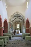 Langhaus nach Osten
