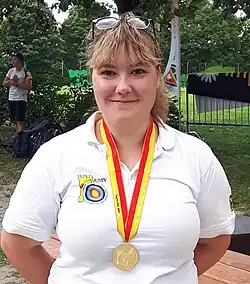 Clémentine de Giuli am TopArcher 2017
