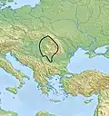 Verbreitungsgebiet der Coțofeni-Kultur