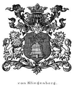 1669 verliehenes dänisches Wappen