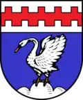 Schwan auf Berg für Schwanenberg