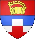 Um die Kaiserkrone (als Erbschatzmeister) gemehrtes Stammwappen