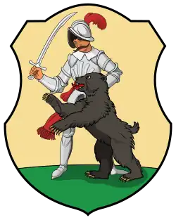 Wappen des Komitats Komárom