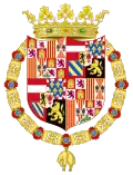 Wappen als Philipp I. von Kastilien