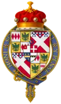 Wappen von Sir John Nevill, 1. Baron Montagu, KG, später Marquis of Montagu