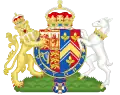 Wappen von Cathe­ri­ne, Duchess of Corn­wall (nur am 8. Sep­tem­ber 2022 in Gebrauch)