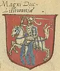 Armorial universel, avec blasons peints, 17. Jahrhundert