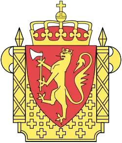 Wappen der norwegischen Polizei.