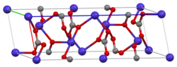 Kristallstruktur von Cobalt(II)-carbonat