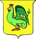 Ein geflügelter Drache (Cockatrice)