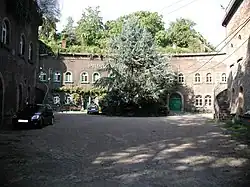 Innenhof Fort X