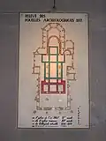 Grabungsfunde der Vorgängerbauten
