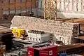 Habsburgerring 2, Ausgrabung der Stadtmauer (September&nbsp;2009)