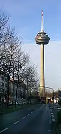Ansicht vom Mediapark aus