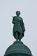 Statue Napoleons auf der Triumphsäule des Place Vendôme