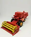 Ein King Size Claas Combine Harvester Nr. K-9 von 1962