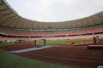 Blick in das Stadion (Februar 2021)