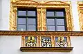 Wappen derer von Rhena am Comthurhof in Erfurt, Comthurgasse 4