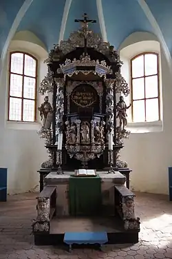 Komturei Kirche. Altar.