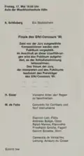 Concours / Konzert