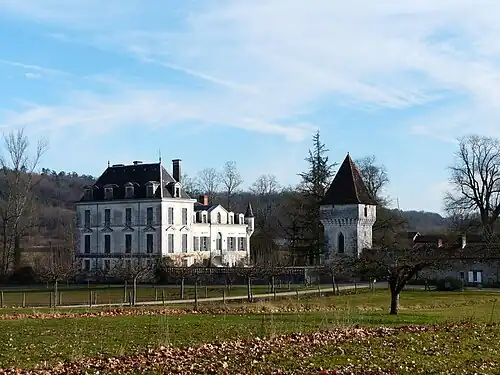 Das Schloss Montplaisir im Tal der Côle