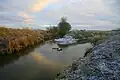 Mündung des Kerbet Waters (rechts)
