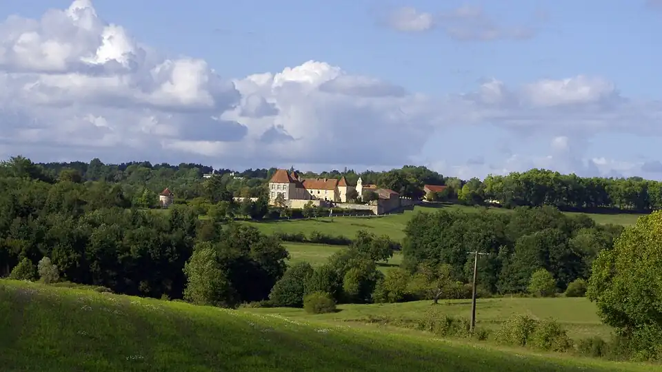 Connezac von Süden