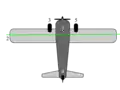 Spornradfahrwerk (engl. „conventional gear“)