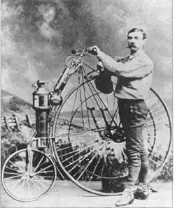 Copeland Dampfrad von 1885