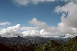 Blick auf die Cordillera Central Quelle: Kok Leng, Maurice Yeo