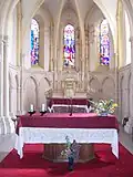 Altarraum der Kirche Saint-Nicolas