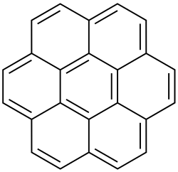 Strukturformel von Coronen