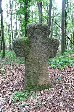 Das Sühnekreuz unweit des Gipfels