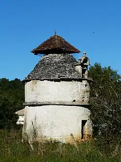 Taubenturm im Weiler Verdeney