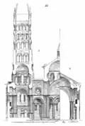 Aufriss der Kathedrale