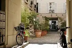 Ein Innenhof