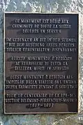 Gedenktafel Eisenbahner