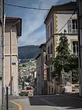 Straße in Cours-la-Ville