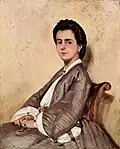 Porträt der Cousine Argia