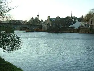 Blick über Newton Stewart