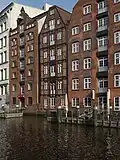 Fachwerkhaus Cremon 34 vom Nicolaifleet aus gesehen