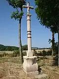 Eines der zahlreichen Flurkreuze in der Gemeinde
