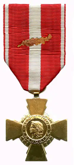 Croix de la Valeur militaire