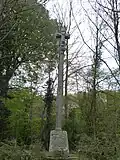 Kreuz beim Château de la Motte Basse