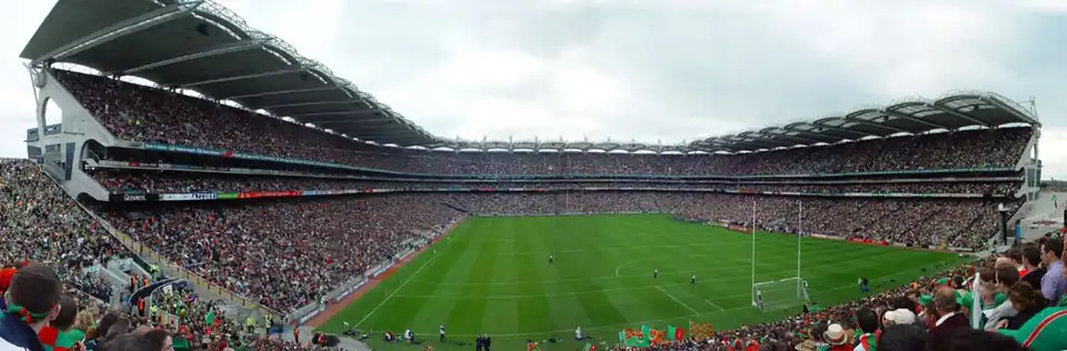 Im Dubliner Croke Park spielten 2025 die Pittsburgh Steelers