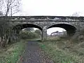 Bahnbrücke bei Crosshouse