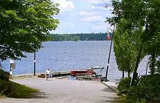 „Crowes Landing“ am Upper Stony Lake
