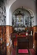 Blick in die Kapelle