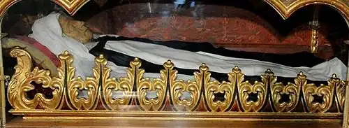 Die Dienerin Gottes Sr. María de León Bello y Delgado im Kloster der hl. Katharina von Siena in San Cristóbal de La Laguna auf Teneriffa